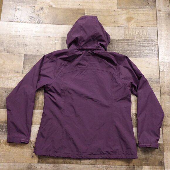Eddie Bauer WeatherEdge Rain Jacket Women’s TXL Purple Waterproof Hooded - Picture 10 of 16